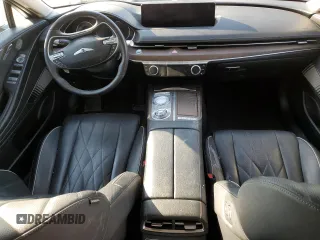 2021 Genesis G80 2.5T with VIN KMTGB4SC1MU078178, listed as a Copart auction lot 43626885 with Not Provided miles and Salvage Title. Bid and sale history available at DreamBid. Image 8.