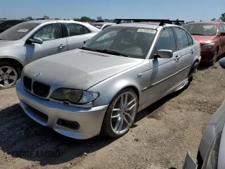 2004 BMW 3 Series 325xi with VIN WBAEU33404PM60151, listed as a Copart auction lot 57120235 with 116,859 mi miles and Salvage title. Bid and sale history available at DreamBid. Image 1.