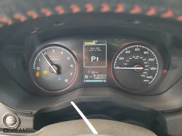 2019 Subaru Forester Sport with VIN JF2SKAJC9KH405670, listed as a Copart auction lot 47996435 with 100,622 mi miles and Salvage Title. Bid and sale history available at carsss.com. Image 9.