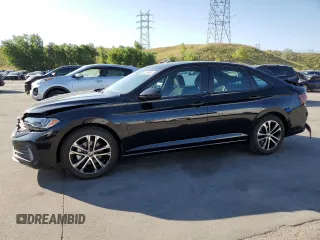 2024 Volkswagen Jetta Sport with VIN 3VWAM7BU5RM027851, listed as a Copart auction lot 64405665 with 5,859 mi miles and Salvage title. Bid and sale history available at DreamBid. Image 1.