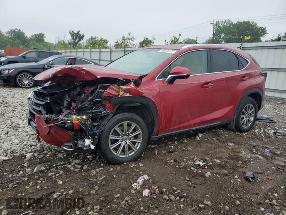 2017 Lexus NX 200t with VIN JTJYARBZ2H2064490, listed as a Copart auction lot 59373775 with 148,670 mi miles and Salvage title. Bid and sale history available at DreamBid. Image 1.