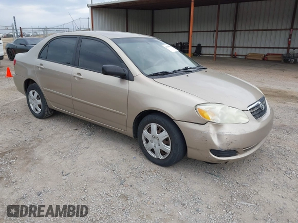2007 Toyota Corolla CE with VIN 1NXBR32E77Z917203, listed as a IAAI auction lot 41706504 with 168,646 mi miles and . Bid and sale history available at DreamBid. Image 1.