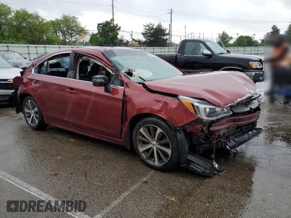 2016 Subaru Legacy Limited with VIN 4S3BNBJ60G3023246, listed as a Copart auction lot 55884365 with 145,162 mi miles and Salvage title. Bid and sale history available at DreamBid. Image 4.