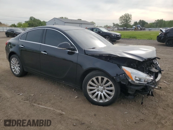 2013 Buick Regal Turbo Premium 1 with VIN 2G4GS5EVXD9228203, listed as a Copart auction lot 57750785 with 127,578 mi miles and Salvage title. Bid and sale history available at DreamBid. Image 4.