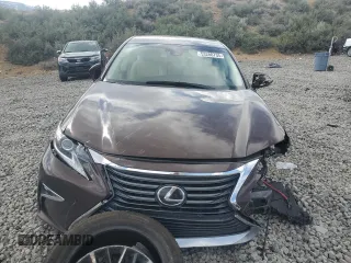 2017 Lexus ES with VIN 58ABK1GG4HU037959, listed as a Copart auction lot 53280735 with 0 mi miles and Salvage Title. Bid and sale history available at carsss.com. Image 5.