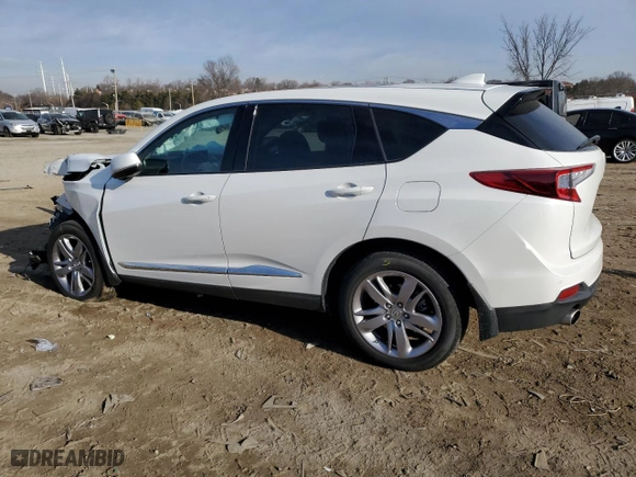 2020 Acura RDX w/Advance Pkg with VIN 5J8TC2H76LL019710, listed as a Copart auction lot 46147875 with 34,190 mi miles and Salvage Title. Bid and sale history available at carsss.com. Image 2.