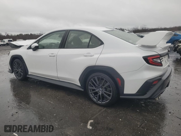 2022 Subaru WRX Premium with VIN JF1VBAH68N8005900, listed as a Copart auction lot 48079535 with 49,767 mi miles and Salvage Title. Bid and sale history available at carsss.com. Image 2.