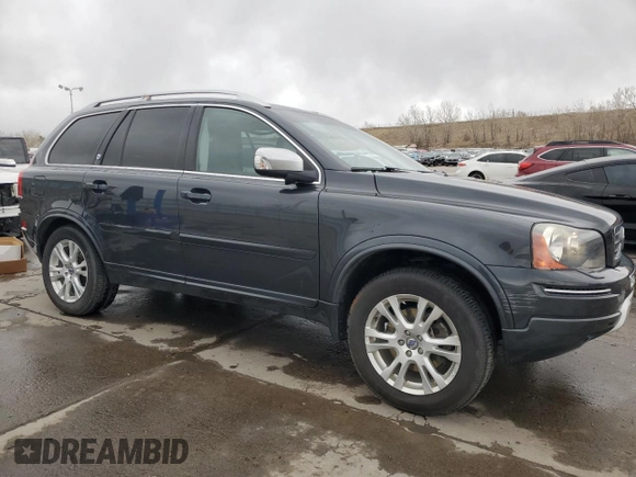 2014 Volvo XC90 with VIN YV4952CZ1E1691553, listed as a Copart auction lot 49188665 with 98,502 mi miles and Salvage Title. Bid and sale history available at carsss.com. Image 4.