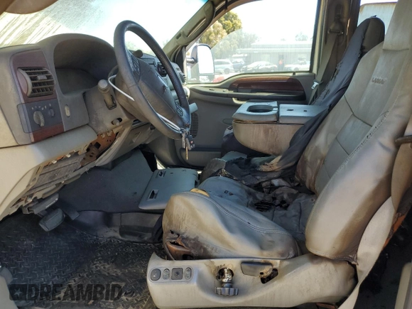 2005 Ford F-350 XL with VIN 1FTWW31P95EC48120, listed as a Copart auction lot 65723395 with Not provided miles and Salvage title. Bid and sale history available at DreamBid. Image 7.