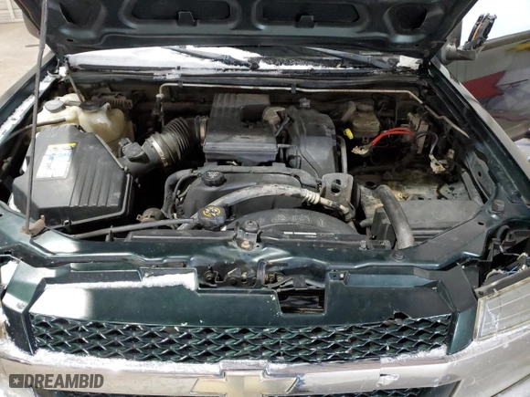 2005 Chevrolet Colorado 1SF LS Z71 with VIN 1GCDT136658124524, listed as a Copart auction lot 89008035 with 247,984 mi miles and Salvage Title. Bid and sale history available at carsss.com. Image 13.
