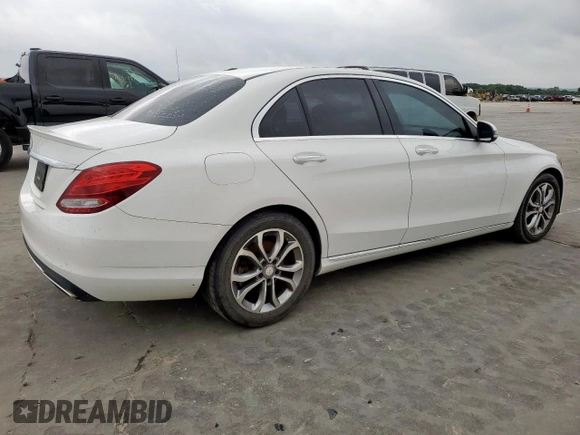 2016 Mercedes-Benz C 300 with VIN 55SWF4JBXGU114162, listed as a Copart auction lot 55272145 with 120,708 mi miles and Clean Title. Bid and sale history available at carsss.com. Image 3.