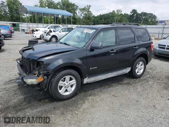 2010 Ford Escape Hybrid with VIN 1FMCU4K32AKB40357, listed as a Copart auction lot 59500025 with 169,955 mi miles and Salvage title. Bid and sale history available at DreamBid. Image 1.