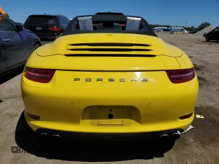 2012 Porsche 911 991 Carrera with VIN WP0CA2A96CS140582, listed as a Copart auction lot 58090164 with 80,447 mi miles and Salvage Title. Bid and sale history available at carsss.com. Image 6.