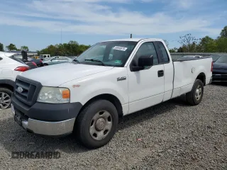 2005 Ford F-150 XL with VIN 1FTRF12W25NA63267, listed as a Copart auction lot 55049575 with 252,586 mi miles and Clean title. Bid and sale history available at DreamBid. Image 1.