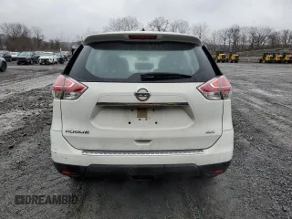 2016 Nissan Rogue SV with VIN JN8AT2MV6GW151014, listed as a Copart auction lot 51981555 with 75,968 mi miles and Salvage Title. Bid and sale history available at DreamBid. Image 6.