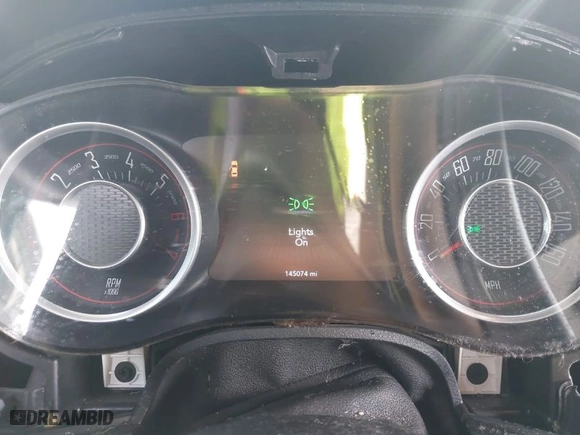 2015 Dodge Challenger R/T with VIN 2C3CDZAT3FH733392, listed as a IAAI auction lot 41633070 with 145,074 mi miles. Bid and sale history available at carsss.com. Image 7.