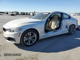 2017 BMW 4 Series 430i xDrive with VIN WBA4R9C5XHK680599, listed as a Copart auction lot 76294074 with Not Provided miles and Salvage Title. Bid and sale history available at DreamBid. Image 1.