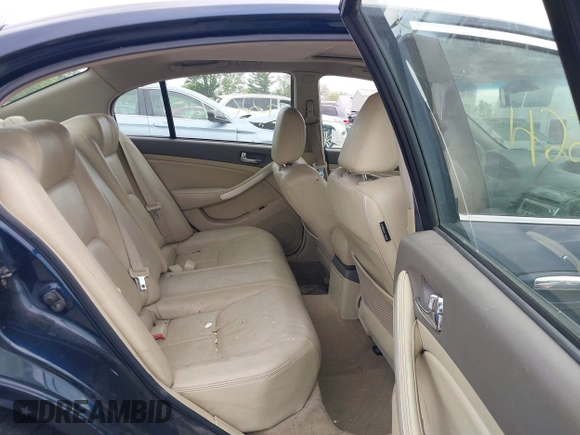 2006 Infiniti G35 with VIN JNKCV51F86M617631, listed as a IAAI auction lot 42204725 with Not Provided miles and . Bid and sale history available at DreamBid. Image 8.