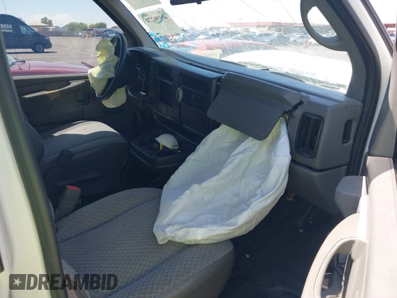 2005 Chevrolet Express Cargo with VIN 1GCFG15X151190930, listed as a IAAI auction lot 40196270 with Not provided miles and . Bid and sale history available at DreamBid. Image 5.