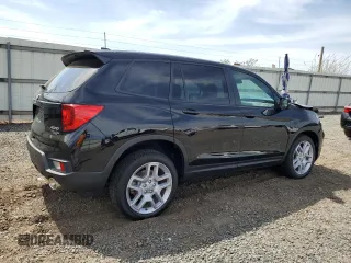 2024 Honda Passport EX-L с VIN 5FNYF8H53RB009113, выставлен на аукционе Copart как лот 54987545 с пробегом 9 443 миль миль и Списание • Salvage title. История ставок и продаж доступна на DreamBid. Изображение 3.