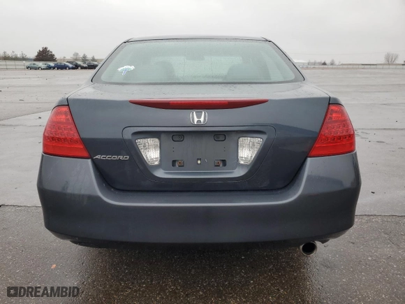 2006 Honda Accord Sdn LX with VIN 3HGCM56456G703060, listed as a Copart auction lot 47933075 with 122,615 mi miles and Salvage Title. Bid and sale history available at carsss.com. Image 6.