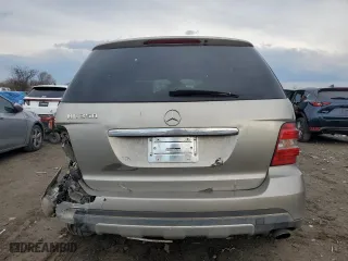 2006 Mercedes-Benz M-Class 3.5L with VIN 4JGBB86E56A023504, listed as a Copart auction lot 47127475 with 143,535 mi miles and Salvage Title. Bid and sale history available at carsss.com. Image 6.
