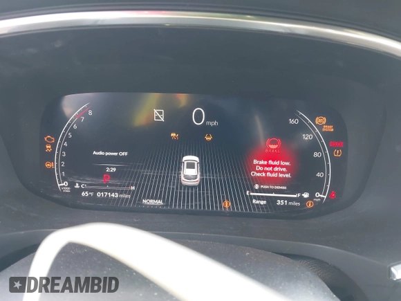 2025 Acura MDX Technology with VIN 5J8YD9H43SL000421, listed as a IAAI auction lot 41470306 with 17,143 mi miles and . Bid and sale history available at DreamBid. Image 7.
