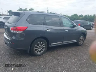 2014 Nissan Pathfinder S with VIN 5N1AR2MM3EC667620, listed as a IAAI auction lot 42654851 with 109,305 mi miles and . Bid and sale history available at DreamBid. Image 4.