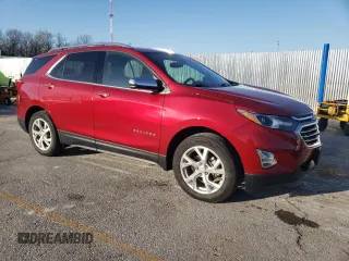 2018 Chevrolet Equinox Premier with VIN 3GNAXMEV2JS564813, listed as a Copart auction lot 52710195 with 70,042 mi miles and Salvage Title. Bid and sale history available at carsss.com. Image 4.
