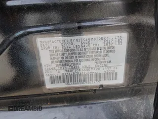 2020 Nissan Sentra S with VIN 3N1AB8BVXLY263499, listed as a IAAI auction lot 42175882 with 152,825 mi miles and . Bid and sale history available at DreamBid. Image 9.