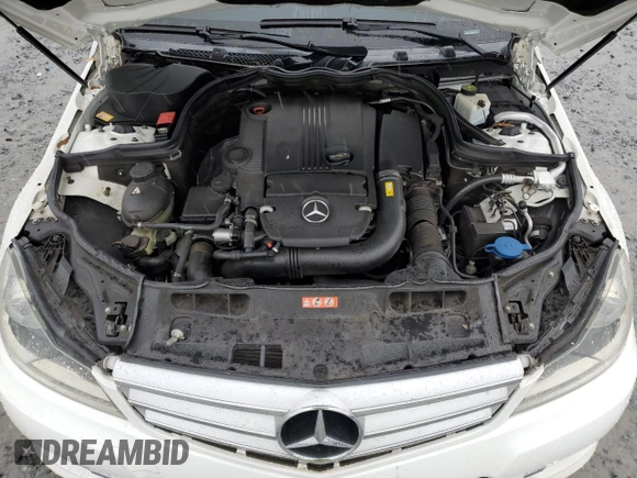 2013 Mercedes-Benz C 250 Sport with VIN WDDGF4HB6DR272568, listed as a Copart auction lot 80658394 with 131,457 mi miles and Salvage Title. Bid and sale history available at DreamBid. Image 11.