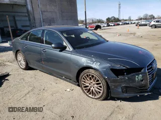 2016 Audi A6 2.0T Premium Plus with VIN WAUGFAFC2GN044967, listed as a Copart auction lot 43932723 with 57,871 mi miles. Bid and sale history available at carsss.com. Image 4.