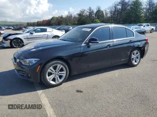 2017 BMW 3 Series 330i xDrive with VIN WBA8D9C3XHA011351, listed as a Copart auction lot 64634345 with 86,009 mi miles and Salvage title. Bid and sale history available at DreamBid. Image 1.