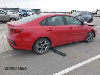 2020 Kia Forte LXS with VIN 3KPF24AD1LE236312, listed as a IAAI auction lot 41165424 with 96,123 mi miles. Bid and sale history available at carsss.com. Image 4.