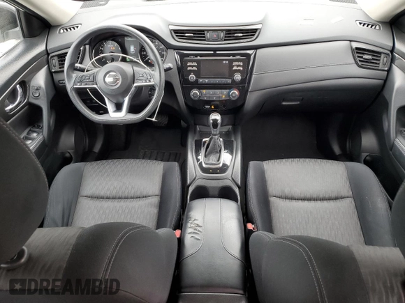 2017 Nissan Rogue S with VIN JN8AT2MT3HW143226, listed as a Copart auction lot 53018755 with 90,434 mi miles and Salvage Title. Bid and sale history available at carsss.com. Image 8.