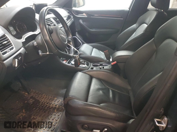2018 Audi Q3 Premium Plus with VIN WA1JCCFS9JR031065, listed as a Copart auction lot 86069934 with 56,441 mi miles and Salvage Title. Bid and sale history available at carsss.com. Image 7.