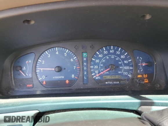 2001 Toyota Sienna LE with VIN 4T3ZF13C81U380901, listed as a Copart auction lot 54053615 with 194,910 mi miles and Salvage Title. Bid and sale history available at DreamBid. Image 9.