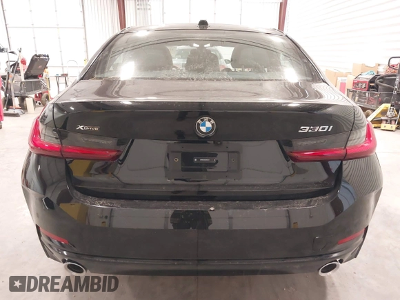 2025 BMW 3 Series 330i xDrive with VIN 3MW89CW03S8F07417, listed as a IAAI auction lot 41645759 with 1,345 mi miles. Bid and sale history available at carsss.com. Image 17.