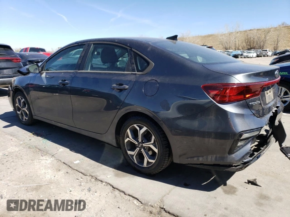 2021 Kia Forte FE with VIN 3KPF24AD0ME361061, listed as a Copart auction lot 49776185 with 57,163 mi miles and Salvage title. Bid and sale history available at DreamBid. Image 2.