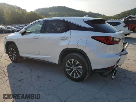 2021 Lexus RX with VIN 2T2AZMDA4MC269565, listed as a Copart auction lot 67947954 with 43,780 mi miles and Salvage Title. Bid and sale history available at carsss.com. Image 2.