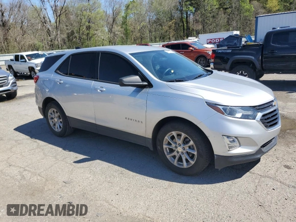2019 Chevrolet Equinox LS with VIN 3GNAXHEV4KS535340, listed as a Copart auction lot 49922665 with 47,712 mi miles and Salvage Title. Bid and sale history available at carsss.com. Image 4.