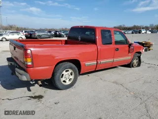 2002 Chevrolet Silverado 1500 LT with VIN 2GCEC19TX21252006, listed as a Copart auction lot 84839084 with 198,778 mi miles and Salvage Title. Bid and sale history available at carsss.com. Image 3.