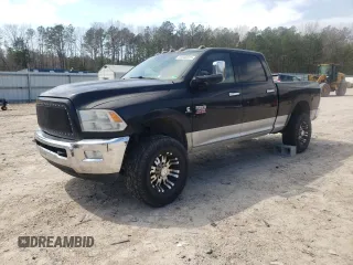 2012 Ram 2500 Laramie with VIN 3C6UD5FL4CG182751, listed as a Copart auction lot 51046615 with 0 mi miles and Salvage Title. Bid and sale history available at carsss.com. Image 1.