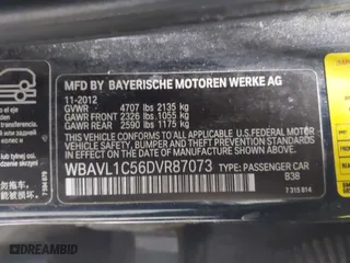 2013 BMW X1 xDrive28i with VIN WBAVL1C56DVR87073, listed as a IAAI auction lot 41532114 with 93,759 mi miles. Bid and sale history available at carsss.com. Image 9.