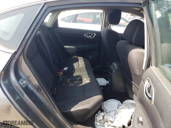 2017 Nissan Sentra SV with VIN 3N1AB7AP9HL692876, listed as a Copart auction lot 63702074 with 0 mi miles and Salvage Title. Bid and sale history available at carsss.com. Image 10.