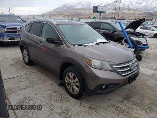 2014 Honda CR-V EX-L with VIN 2HKRM4H76EH623587, listed as a Copart auction lot 87026344 with 155,323 mi miles and Salvage Title. Bid and sale history available at DreamBid. Image 4.