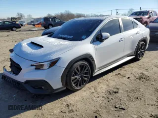 2022 Subaru WRX Limited with VIN JF1VBAL65N9024678, listed as a Copart auction lot 86005354 with 11,592 mi miles and Salvage Title. Bid and sale history available at carsss.com. Image 1.