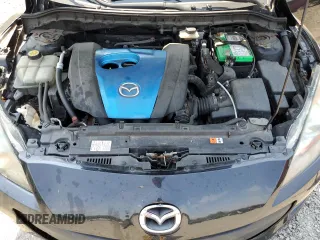 2012 Mazda 3 i Touring with VIN JM1BL1V82C1538556, listed as a Copart auction lot 59543215 with 126,297 mi miles and Salvage title. Bid and sale history available at DreamBid. Image 11.