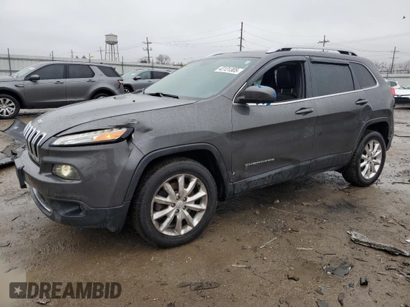 2017 Jeep Cherokee Limited с VIN 1C4PJMDB7HW636115, выставлен на аукционе Copart как лот 43131305 с пробегом 117 236 миль миль и Списание • Salvage title. История ставок и продаж доступна на DreamBid. Изображение 1.