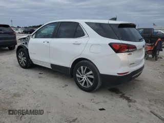 2023 Chevrolet Equinox LT with VIN 3GNAXKEG7PS146214, listed as a Copart auction lot 42203105 with 7,156 mi miles and Salvage Title. Bid and sale history available at DreamBid. Image 2.